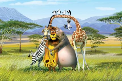 madagascar is a movie with severe a d d characters rarely stop moving